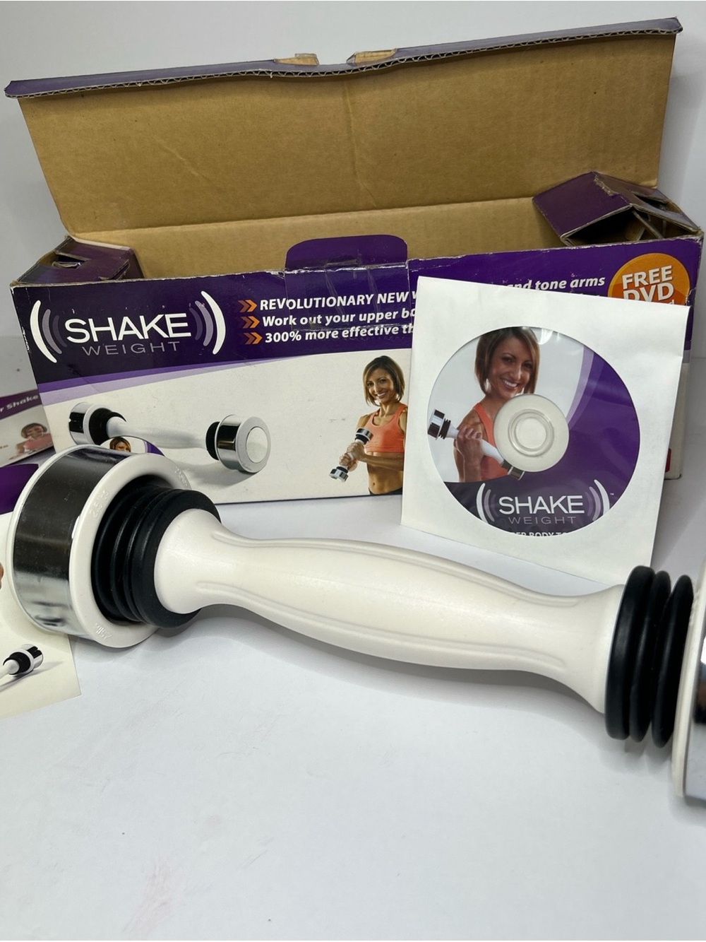 Shake weight 2.5lb vintage with dvd